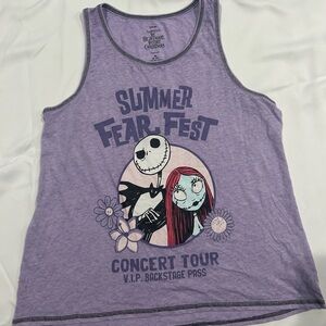 Disney Purple Tank Top - Summer Fear Fest